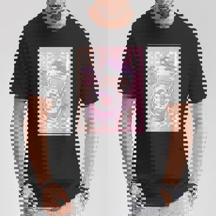 和桃アルコールソフトドリンク 桃 Tシャツ 面白い贈り物