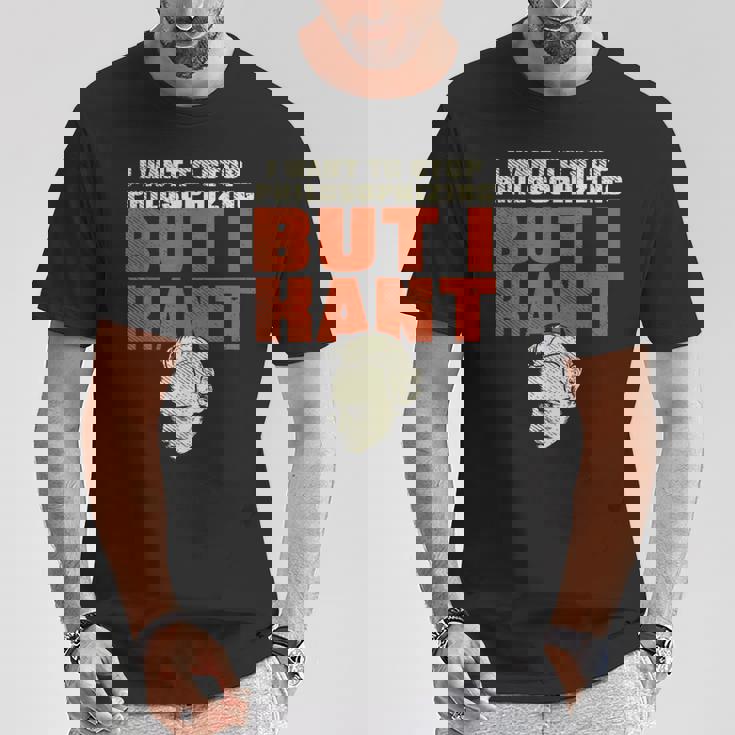 哲学するのやめたいけど俺カント、面白い哲学者 Tシャツ 面白い贈り物