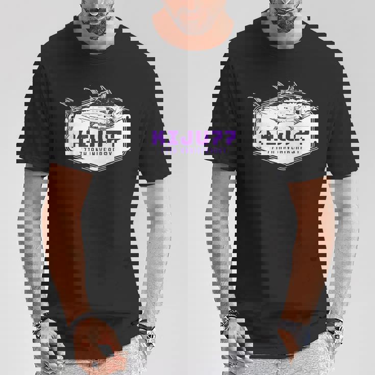 喜寿祝い 釣り好き お魚好き 男性 女性人気 父の日 77歳 誕生日 おしゃれ Tシャツ 面白い贈り物