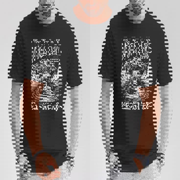 国立公園を守る ドージェ公園は利益ではない Tシャツ 面白い贈り物