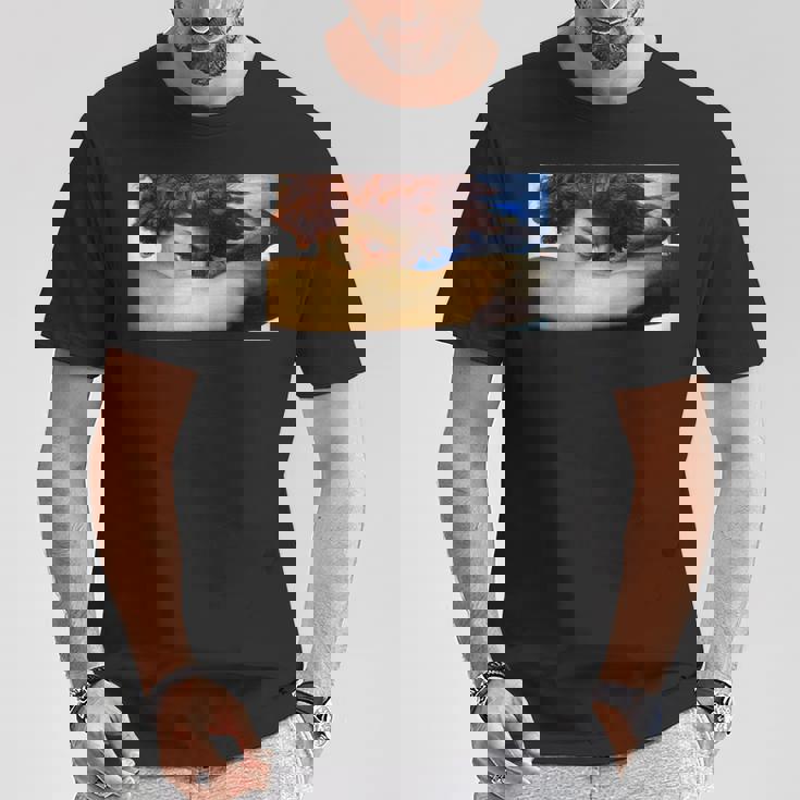 堕天使ルシファー・アレクサンドル・カバネル・ルネサンス ゴシック Tシャツ 面白い贈り物