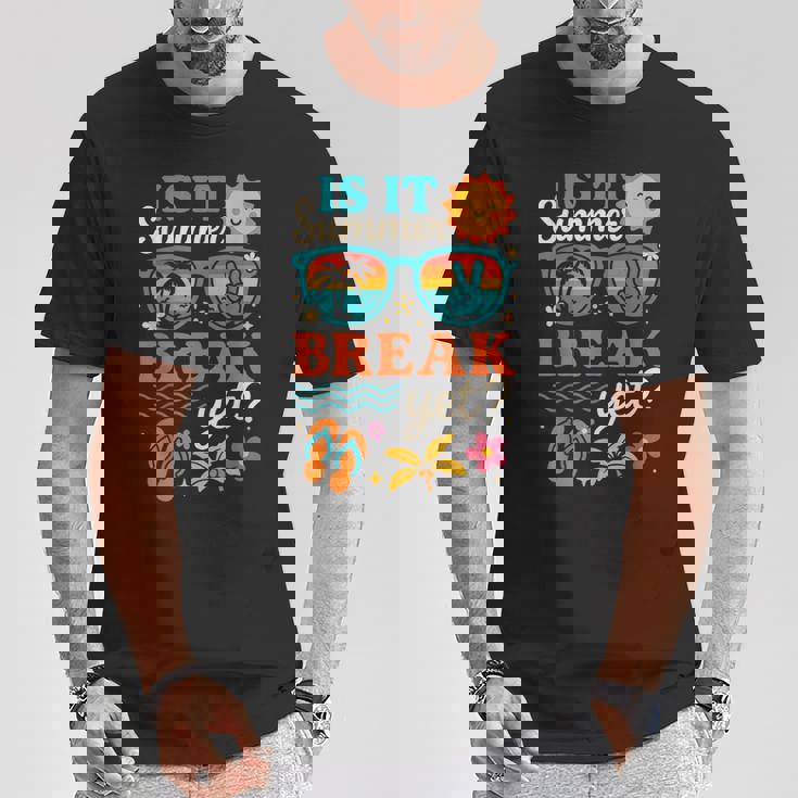 夏休みなのに、学校教師休暇の最終日 Tシャツ 面白い贈り物