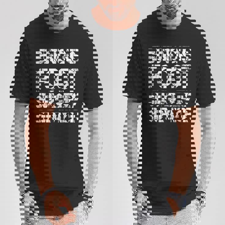 外反母趾足手術サバイバー Tシャツ 面白い贈り物