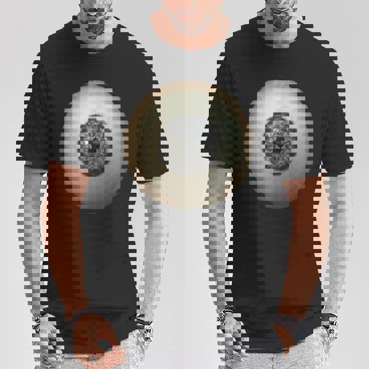 大きなグレー 目玉 不気味 面白い レイジー イージー ハロウィン コスチューム Tシャツ 面白い贈り物