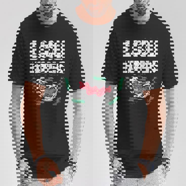 大腸菌で起こる細菌微生物学細菌学 Tシャツ 面白い贈り物