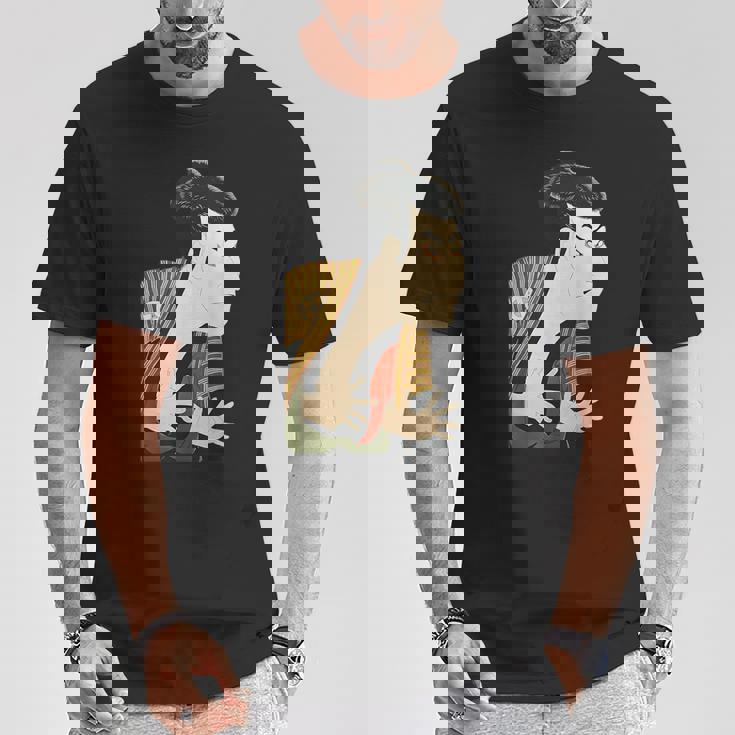 大谷鬼次の奴江戸兵衛 演 Tシャツ 面白い贈り物