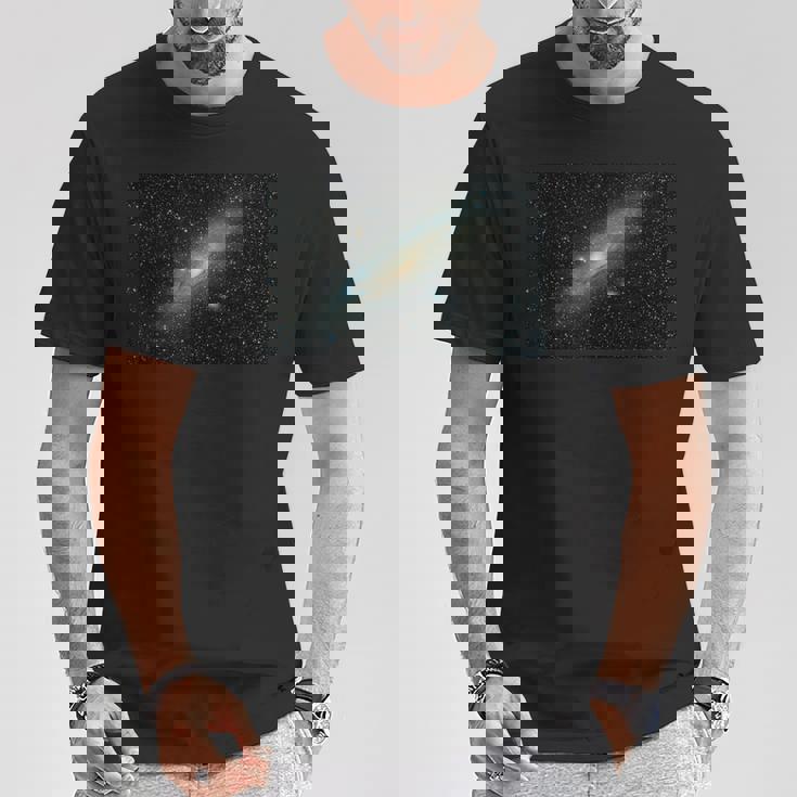 天の川銀河の天体写真 Tシャツ 面白い贈り物