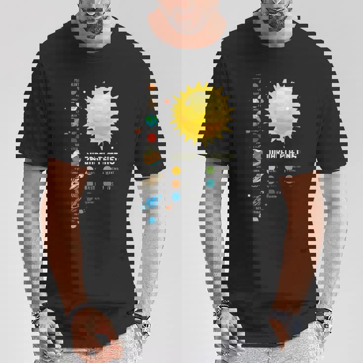 太陽系 I 宇宙 I 矮小惑星 I 惑星 Tシャツ 面白い贈り物