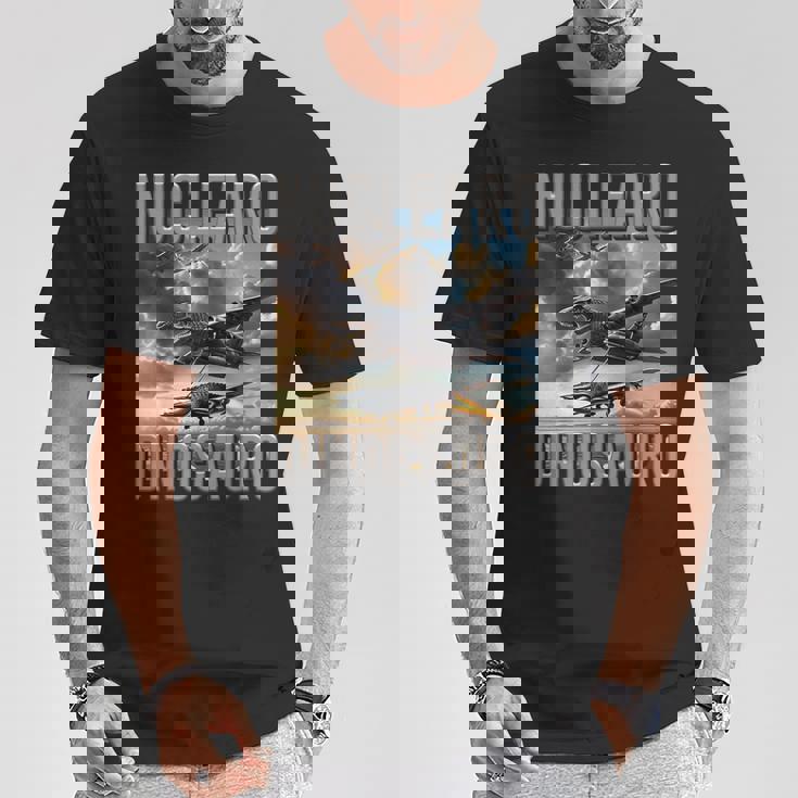 奇妙なミーム 面白い イタリアン ブレインロット ヌクレアロ 恐竜 キッズ Tシャツ 面白い贈り物