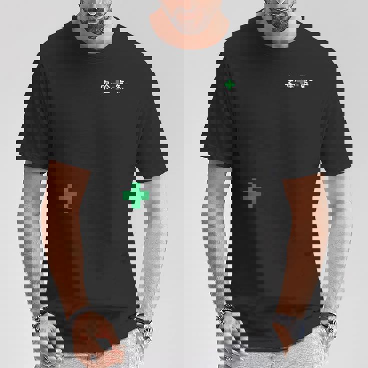 安全第一 安全第一手書き風 作業着 緑十字 Tシャツ 面白い贈り物