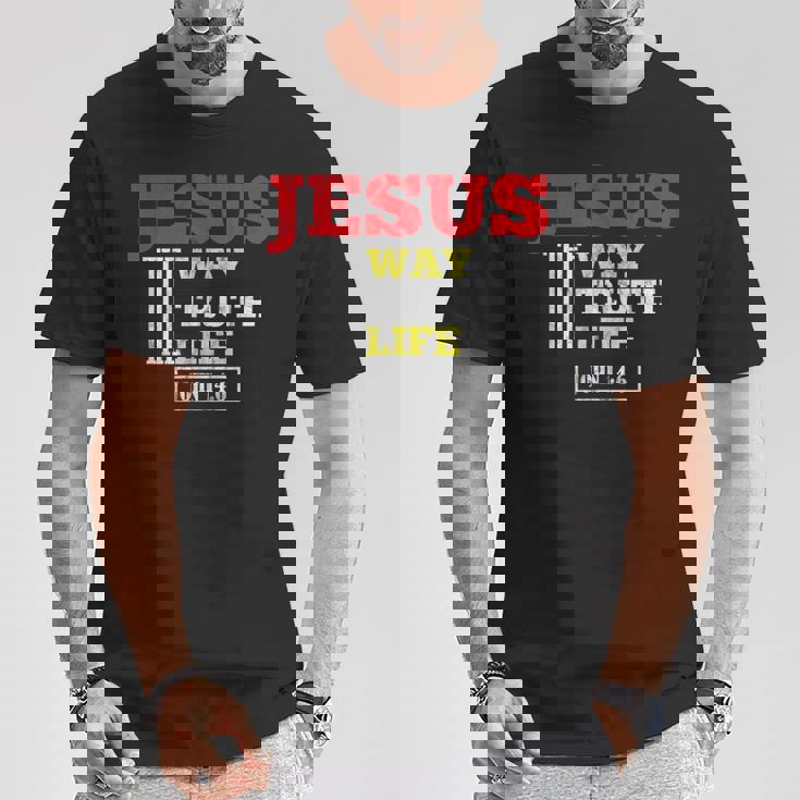 宗教信仰の信仰のためのキリスト教の聖句 Tシャツ 面白い贈り物