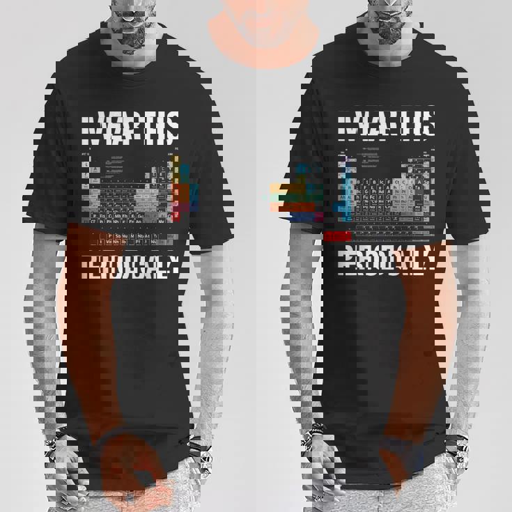 定期的におもしろい 化学 理科 先生 ギフト Tシャツ 面白い贈り物