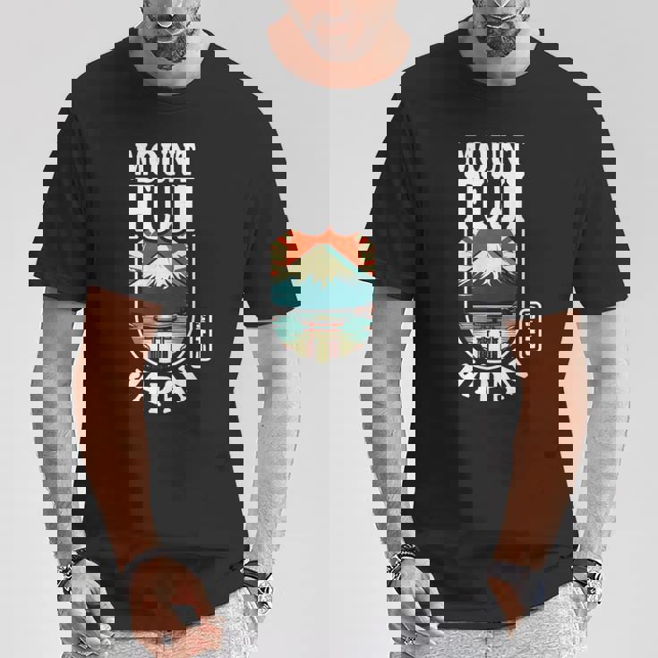 富士山 日本 富士山 富士山 日本の漢字 お土産 Tシャツ 面白い贈り物
