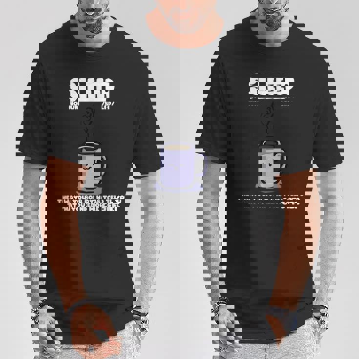 寝るマグカップ Tシャツ 面白い贈り物