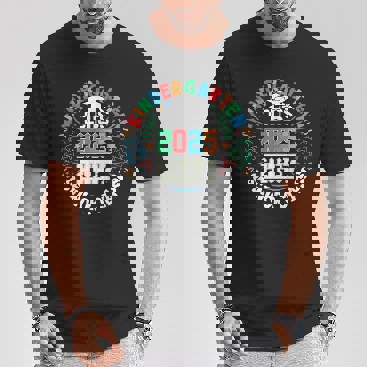 幼稚園卒業クラス 2025年度シニア2037年クラス Tシャツ 面白い贈り物