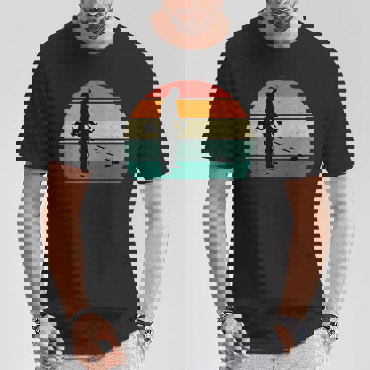 庭師 草刈 芝生 花 木 低木 庭 プロット Tシャツ 面白い贈り物