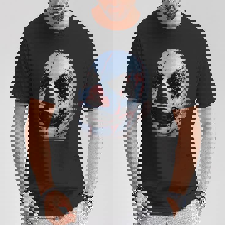 怖い顔 Tシャツ 面白い贈り物