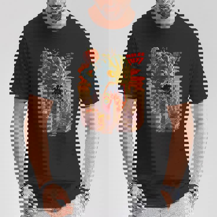 怪獣 ブロッコリー トマト 野菜 アニメ Tシャツ 面白い贈り物