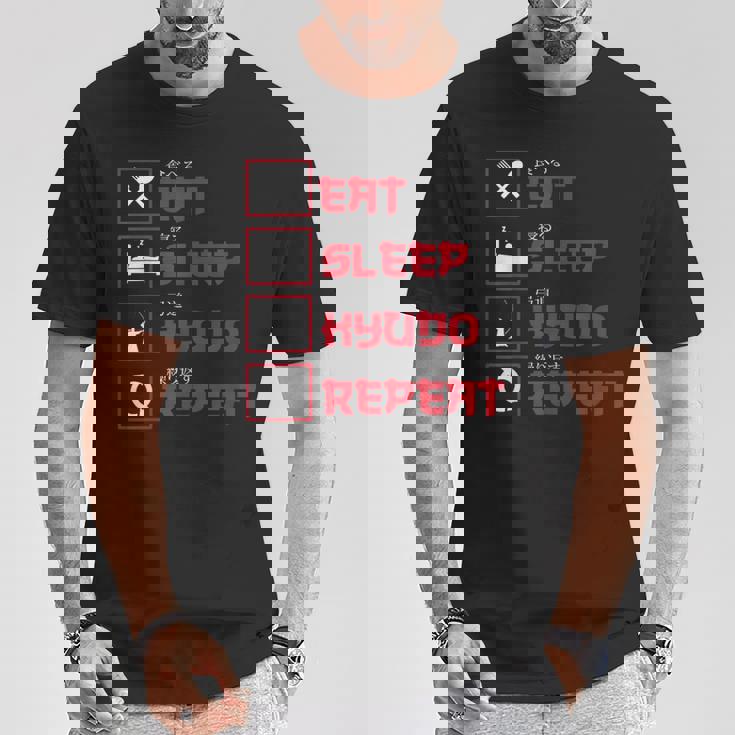 愉快な弓道アパレル日本アーチェリーサムライ Tシャツ 面白い贈り物