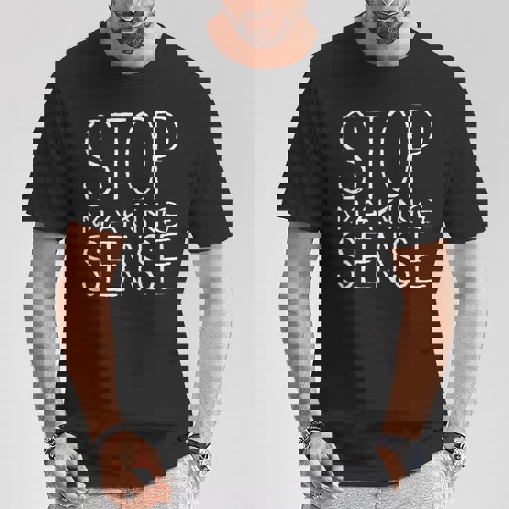 意味をなすのをやめて Tシャツ 面白い贈り物