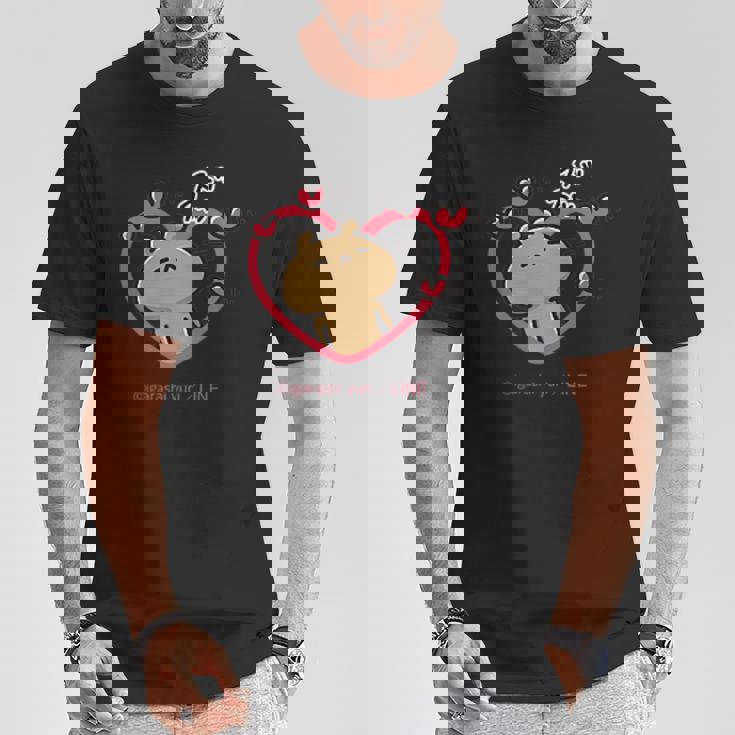 愛しすぎて大好きすぎる。 ペアデザイン くま Tシャツ 面白い贈り物