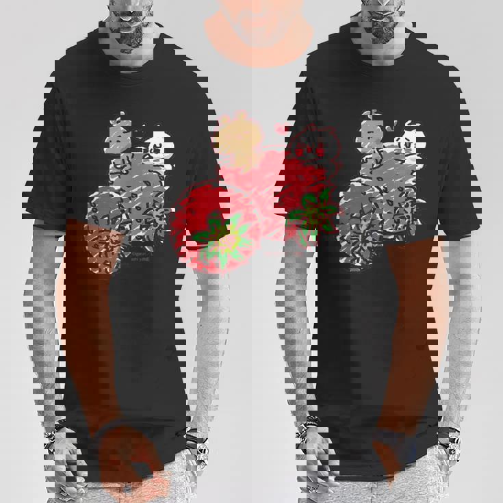 愛しすぎて大好きすぎる。いちご Tシャツ 面白い贈り物