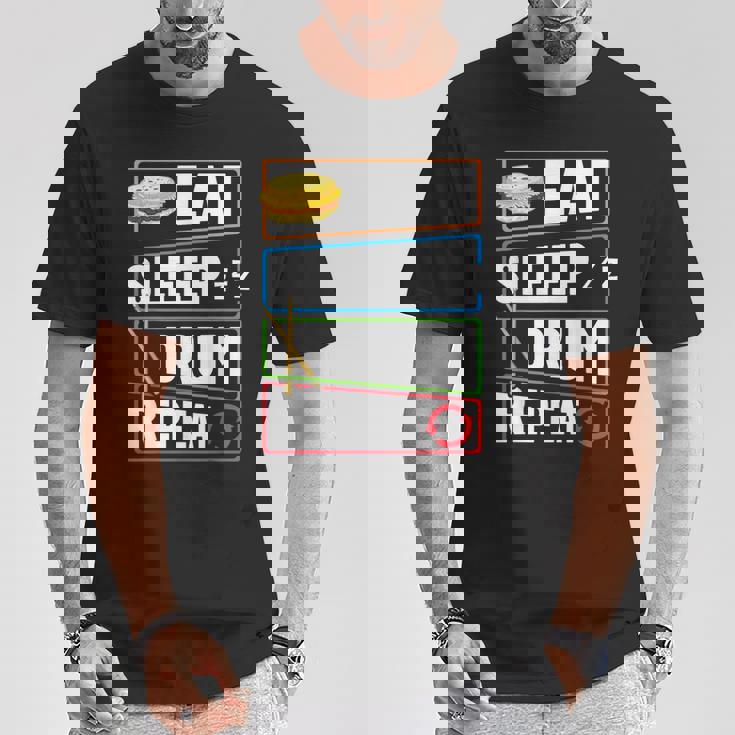 打楽器 ドラム 音楽 ドラマー ミュージシャン プレイヤー Tシャツ 面白い贈り物