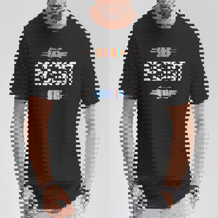 抵抗器 抵抗 物理学 学生 未来物理学 Tシャツ 面白い贈り物