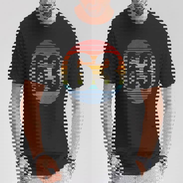 数字 63 1963 1958 63Rd 58Th Birthday ギフト Tシャツ 面白い贈り物