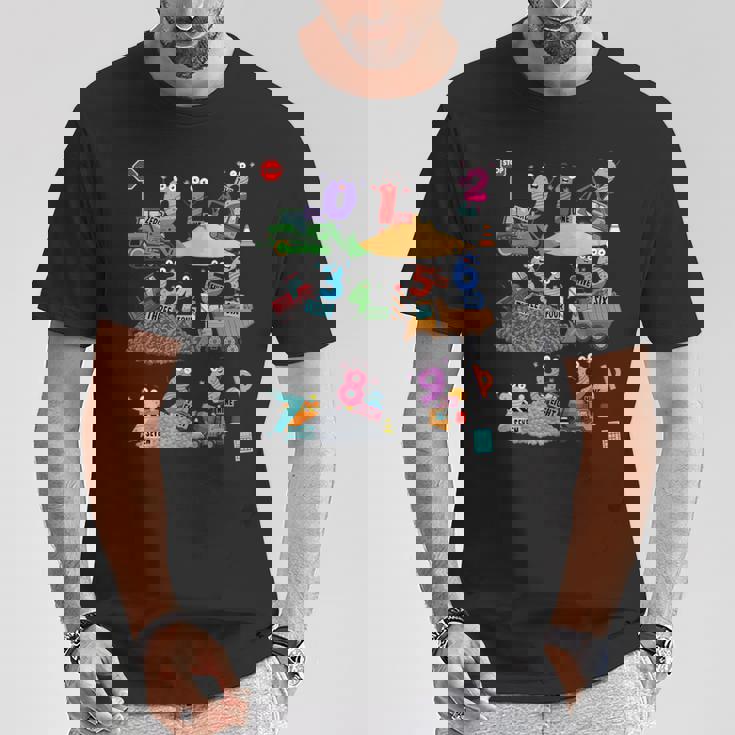 数学の日のコスチューム アイデアに数字付き キッズ 数学 数字 Tシャツ 面白い贈り物