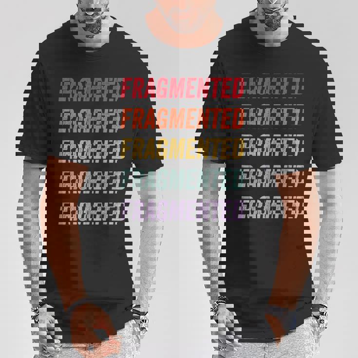 断片化 Tシャツ 面白い贈り物