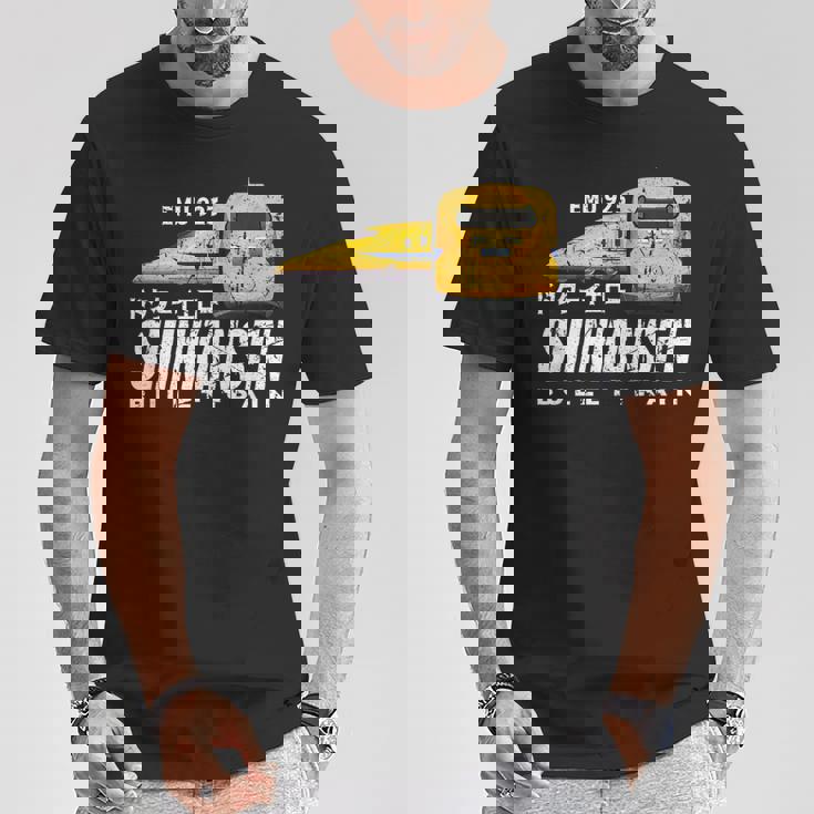 新幹線 ドクターイエロー 新幹線 日本語漢字 日本扇子 Tシャツ 面白い贈り物