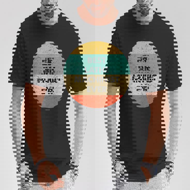 旋盤機械工シャツ Tシャツ 面白い贈り物