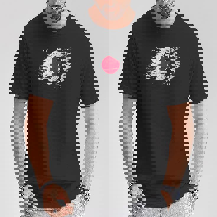 日本 日の丸陸上競技ハンマー投げ Tシャツ 面白い贈り物