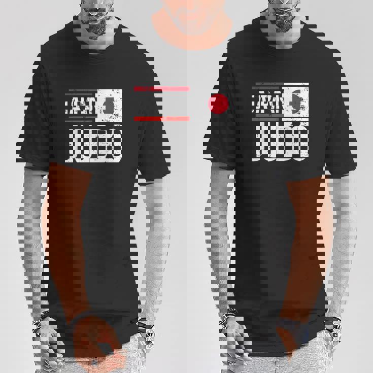 日本 柔道 旗 格闘技 スポーツ 競技 トレーニング Tシャツ 面白い贈り物