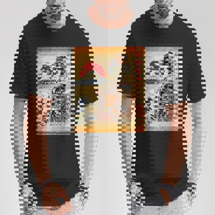 日本の伝統の優雅さ Tシャツ 面白い贈り物