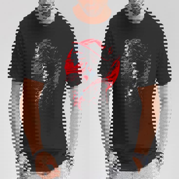 日本の芸者 死神 オタクゴス アニメ アート ファッション 2 Tシャツ 面白い贈り物