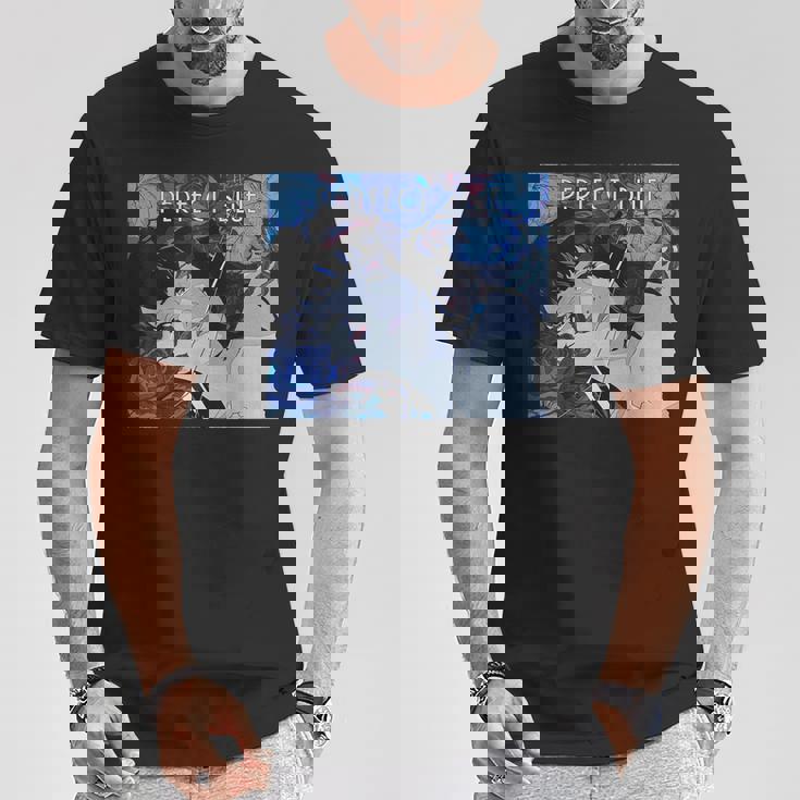 日本アニメ ガール パーフェクトブルー Tシャツ 面白い贈り物