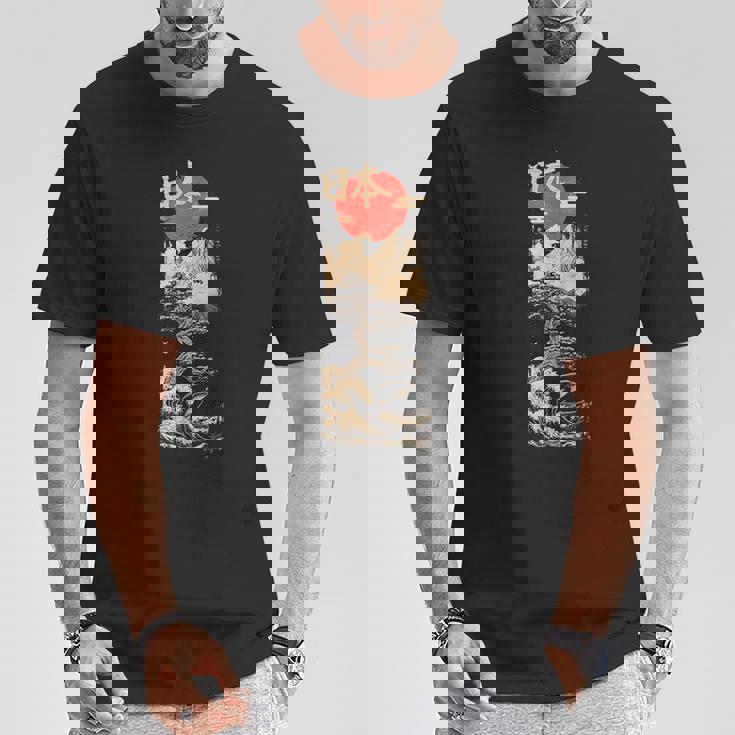 日本レトロヴェイパーウェイブ In Japan Grunge 90年代美学 Tシャツ 面白い贈り物