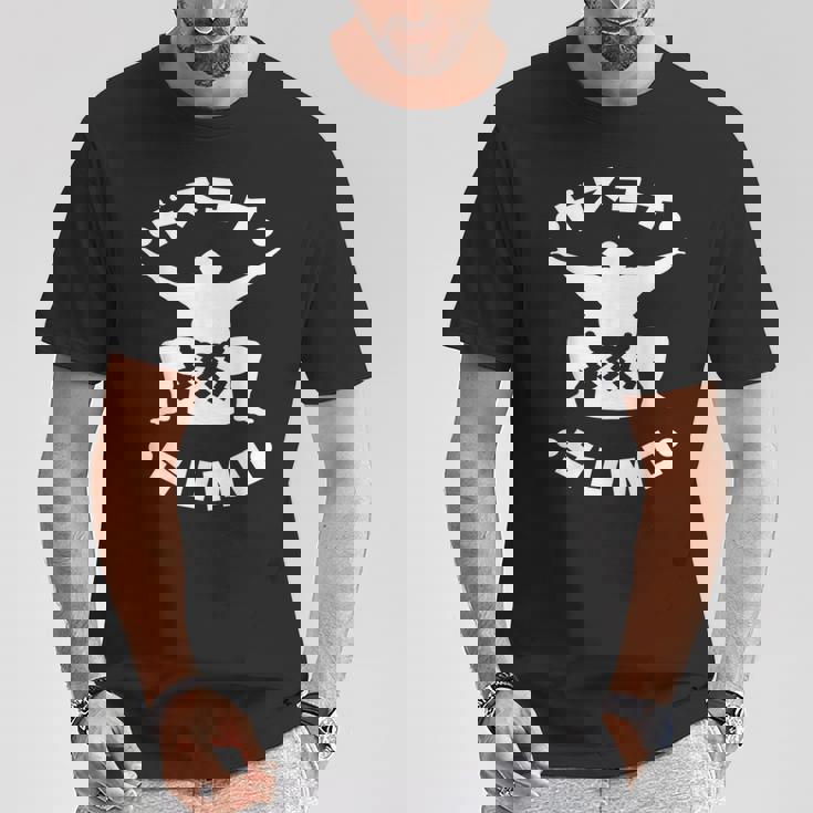 日本相撲力士 ドスコイ お土産 Tシャツ 面白い贈り物