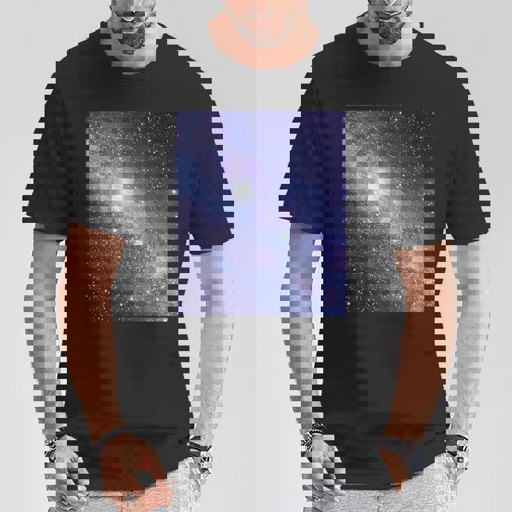 星空・宇宙・銀河《フルビッグプリント》【天体観測シリーズ】おしゃれ かっこいい デザイン Tシャツ 面白い贈り物