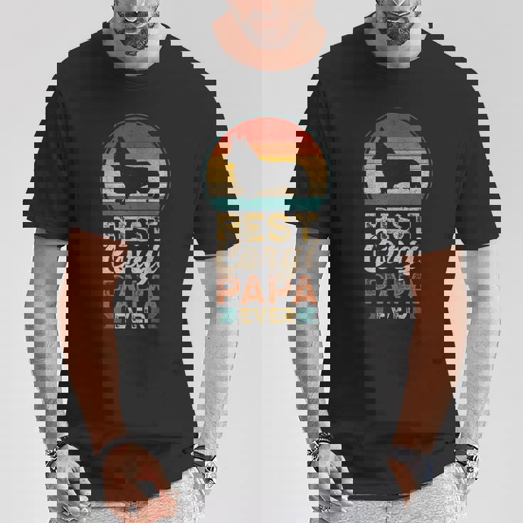 最高のコーギー・パパ、父の日 Tシャツ 面白い贈り物