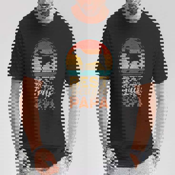 最高のビーグル・パパ、父の日 Tシャツ 面白い贈り物