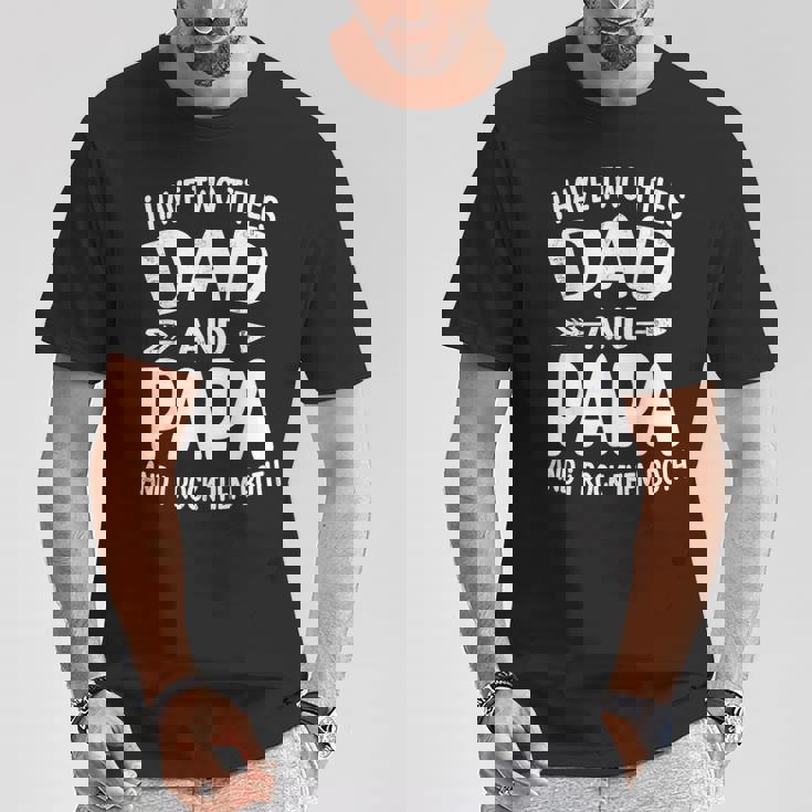 最高の父 面白いtシャツ 文字入り 夫婦 おもしろ 筆文字 面白い 服 オリジナル 父の日 文字 Tシャツ 面白い贈り物