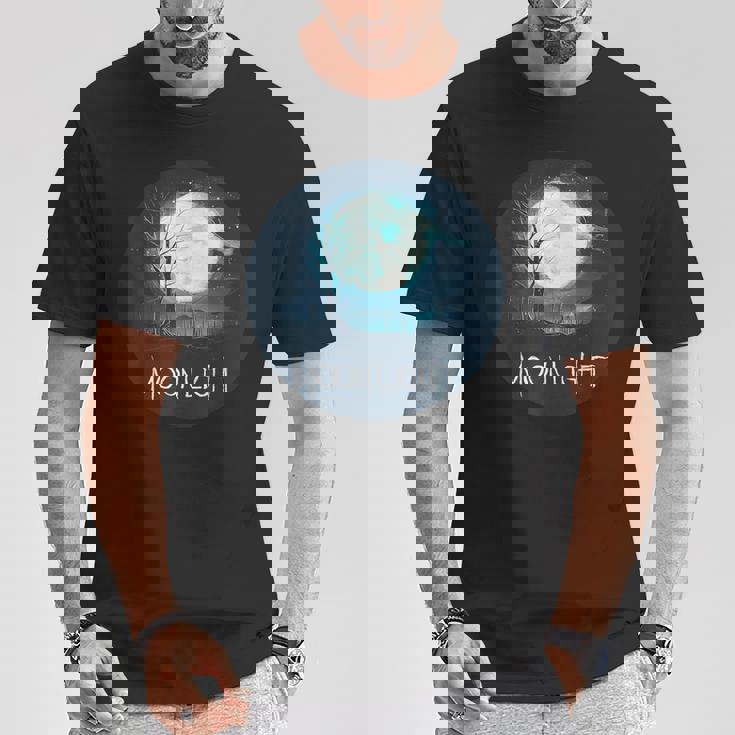 月光愛好家のための素晴らしい夜の服。 Tシャツ 面白い贈り物