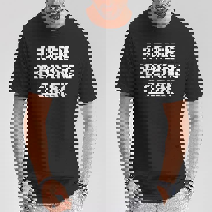 未来改訂店員 Tシャツ 面白い贈り物