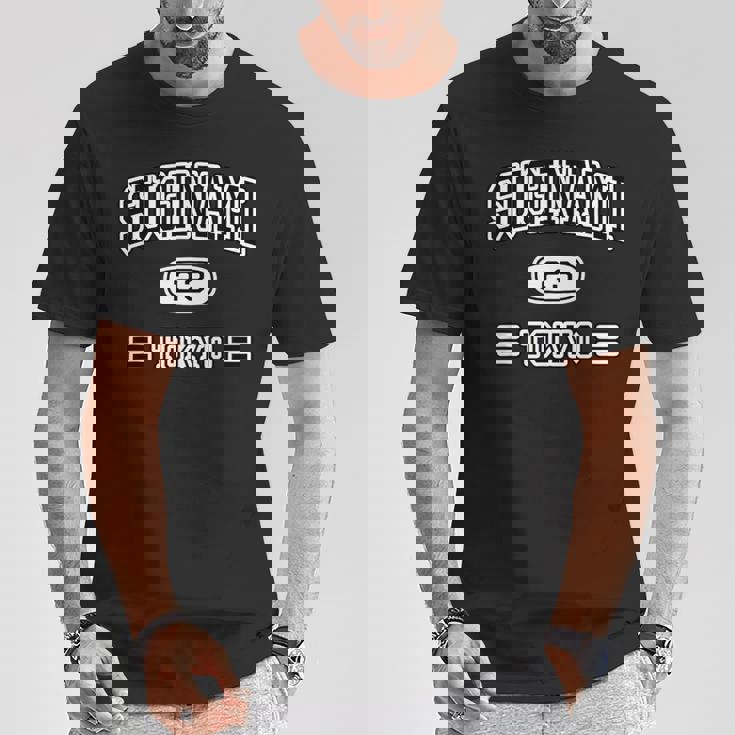 杉並区uginami【チームユニフォーム カレッジ風】東京 23区 Jimo-T ジモティ 面白い Tシャツ 面白い贈り物