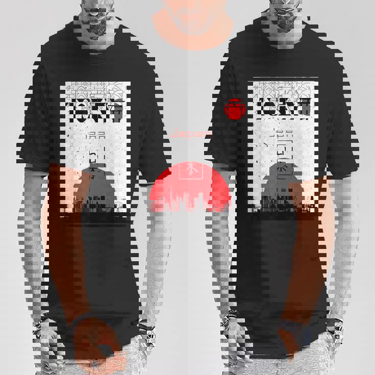 東京 日本 モニュメント オブ シティ Tシャツ 面白い贈り物