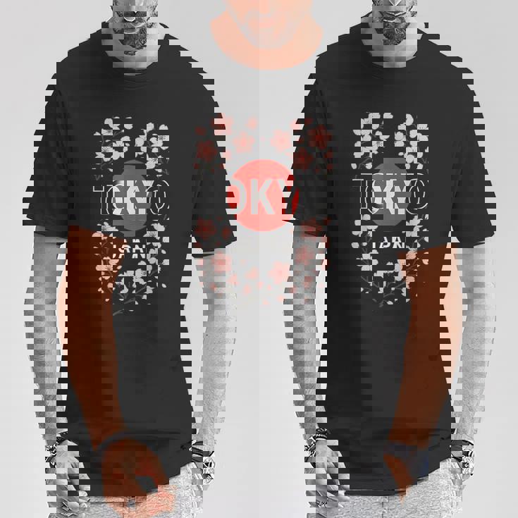 東京桜 日本 さくら Tシャツ 面白い贈り物