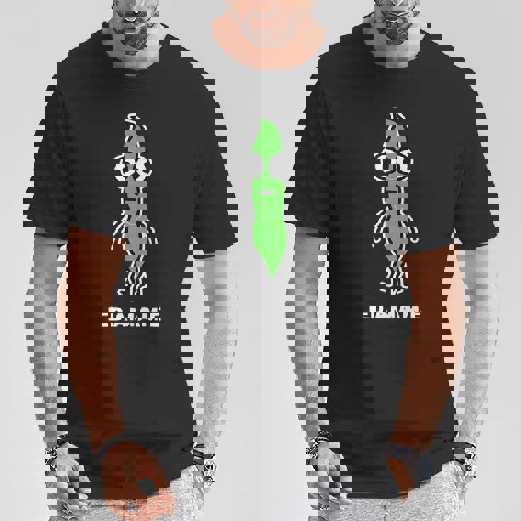 枝豆 えだまめ 顔 イラスト かわいい おもしろ 面白い 簡単 シンプル ゆるい 野菜 Tシャツ 面白い贈り物